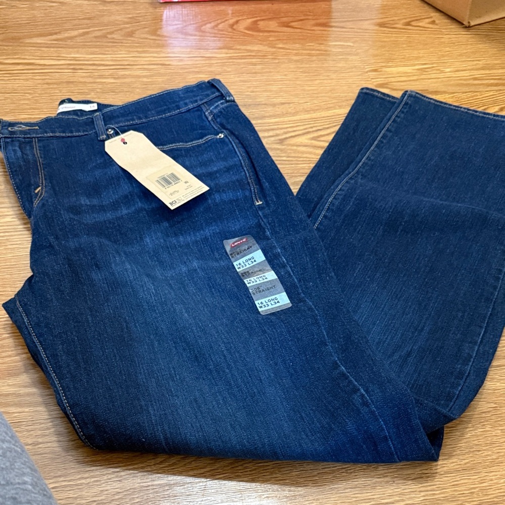 Levi's Indigo Relaxed Jeans